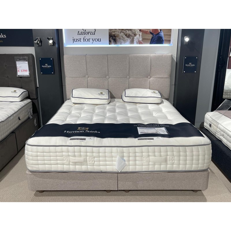 Harrison spinks Royale 25,000 spring 6ft mattress,base & headboard Harrison spinks Royale 25,000 spring 6ft mattress,base & headboard