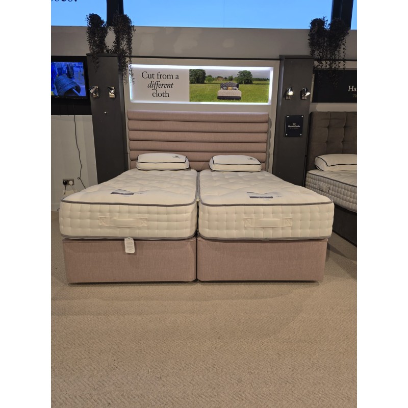 Connoisseur 12,000 zip link 6ft mattress, base & headboard Connoisseur 12,000 zip link 6ft mattress, base & headboard