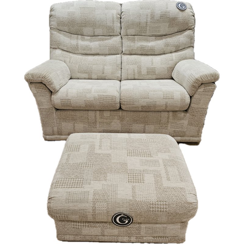 G-Plan Malvern 2 Seater Sofa With Footstool G-Plan Malvern 2 Seater Sofa With Footstool