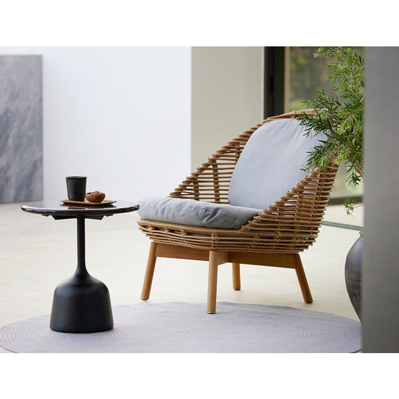 Cane-line Hive Lounge Chair W/Teak Legs Cane-line Hive Lounge Chair W/Teak Legs