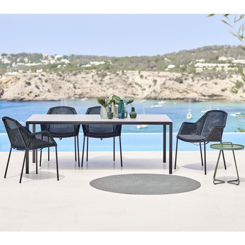 Cane-line Pure Dining Ceramic Top Dining Table 200cm Cane-line Pure Dining Ceramic Top Dining Table 200cm