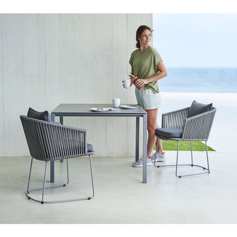 Cane-line Pure Dining Ceramic Table 100cm Cane-line Pure Dining Ceramic Table 100cm