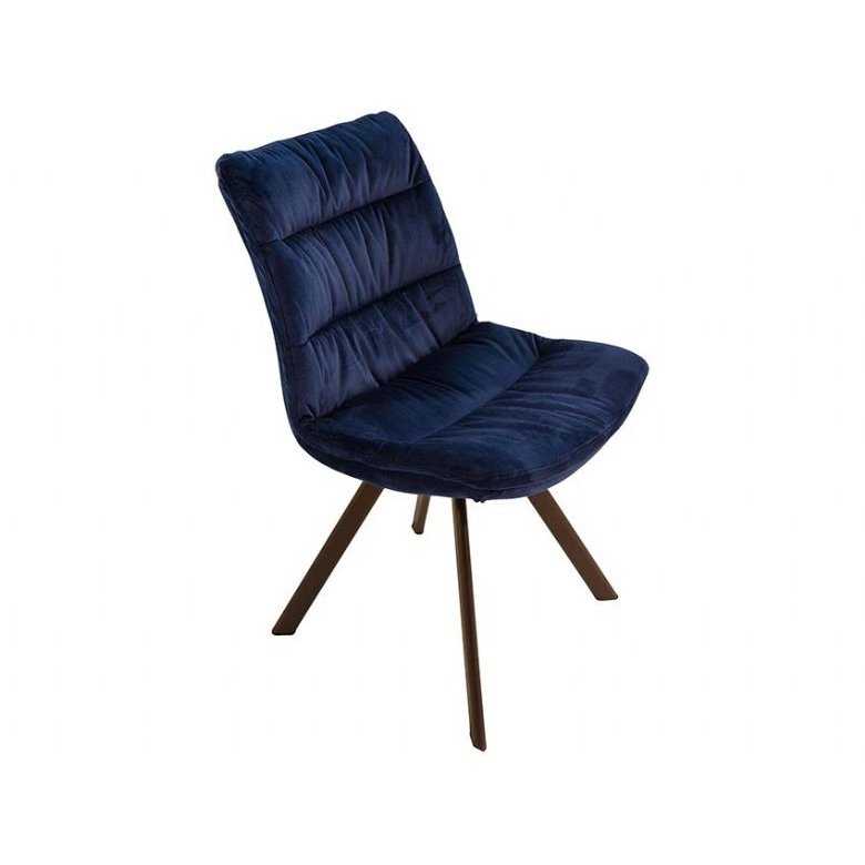 Faith Royal Blue Velvet Dining Chair Faith Royal Blue Velvet Dining Chair