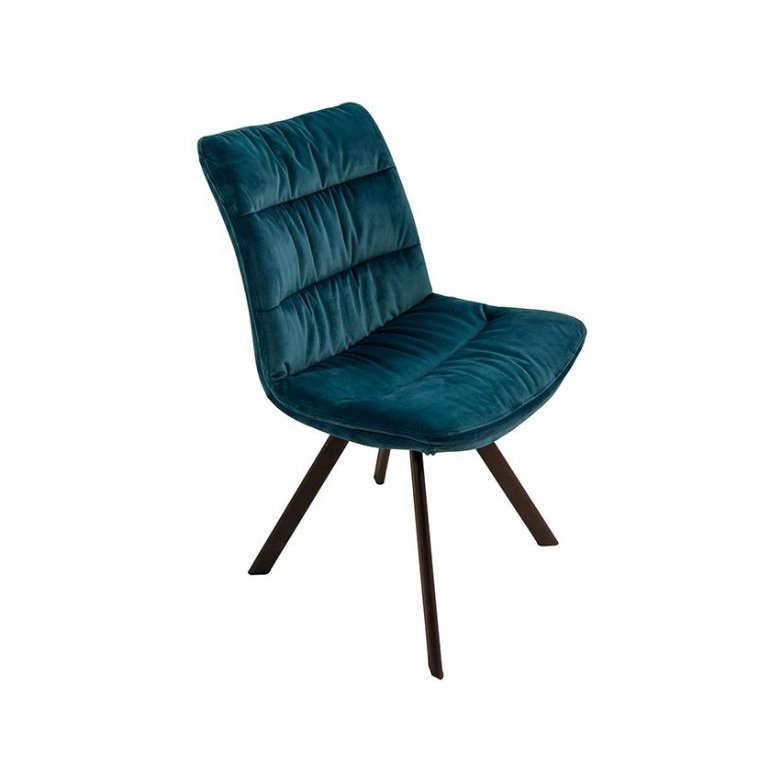 Faith Teal Velvet Dining Chair Faith Teal Velvet Dining Chair