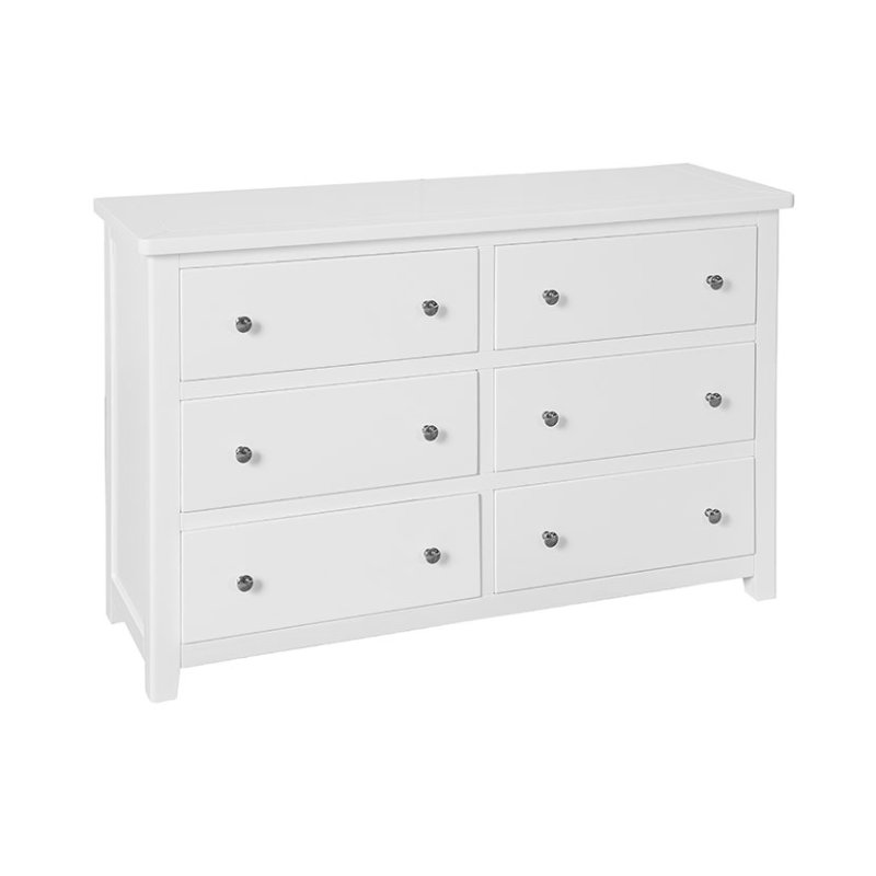 Hockly Bedroom 6 Drawer Wide Chest Hockly Bedroom 6 Drawer Wide Chest