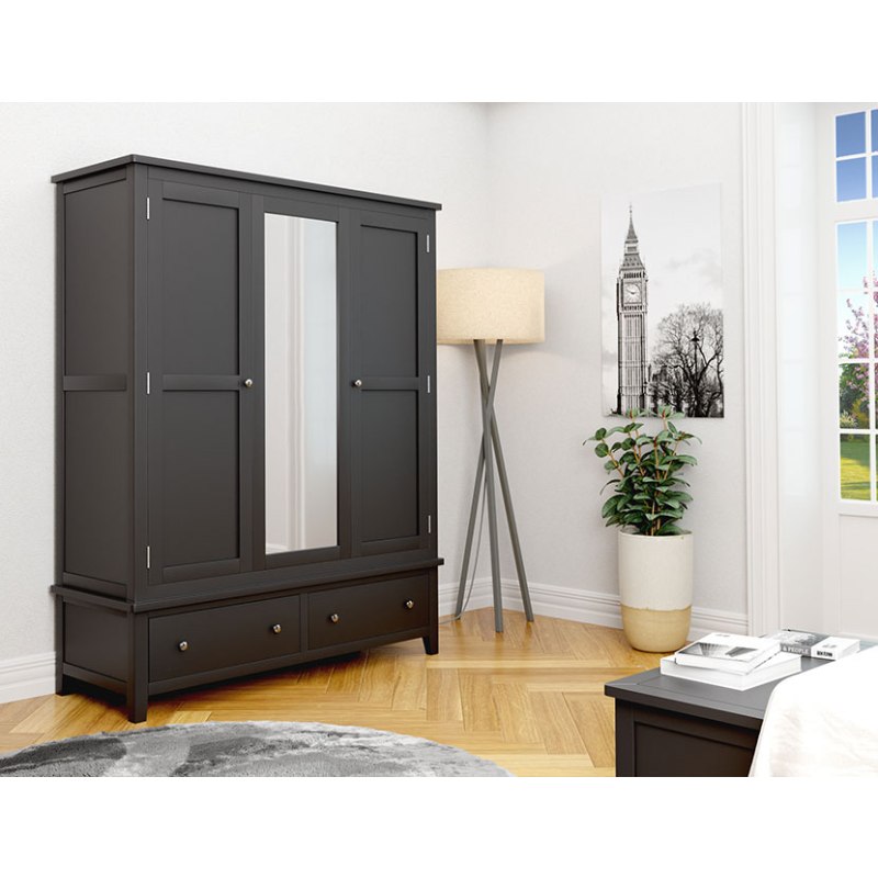 Hockly Bedroom Triple Wardrobe Hockly Bedroom Triple Wardrobe