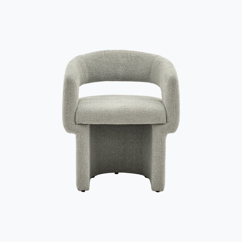 Renzo Grey Boulce Dining Chair Renzo Grey Boulce Dining Chair