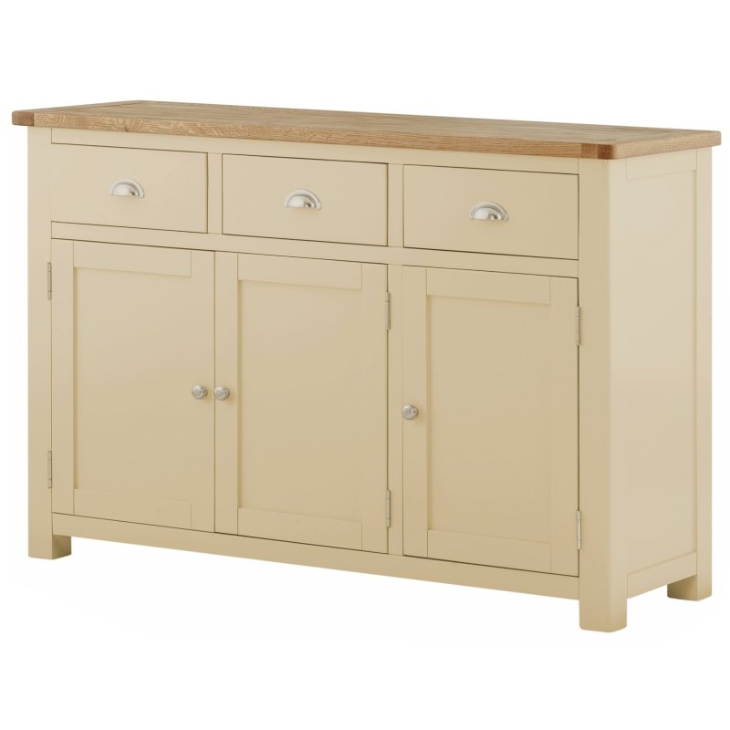 Hunningham Painted 3 Door Sideboard Hunningham Painted 3 Door Sideboard