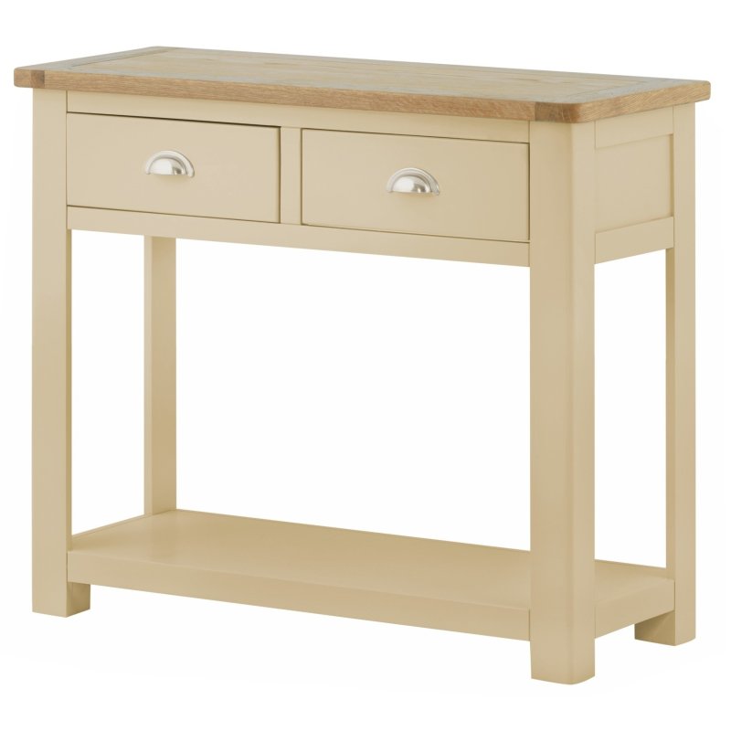 Hunningham Painted 2 Drawer Console Table Hunningham Painted 2 Drawer Console Table