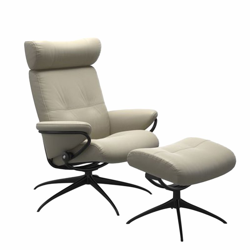 Stressless Berlin Star Chair w footstool Stressless Berlin Star Chair w footstool