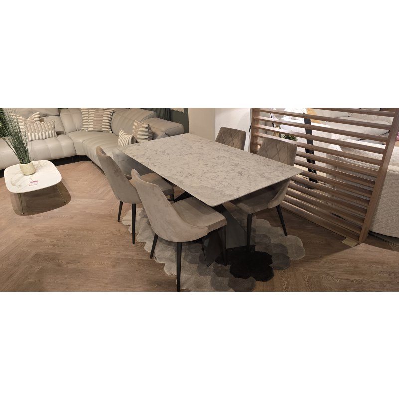 Toscana 160cm Dining Table with Amy Dining Chairs Toscana 160cm Dining Table with Amy Dining Chairs