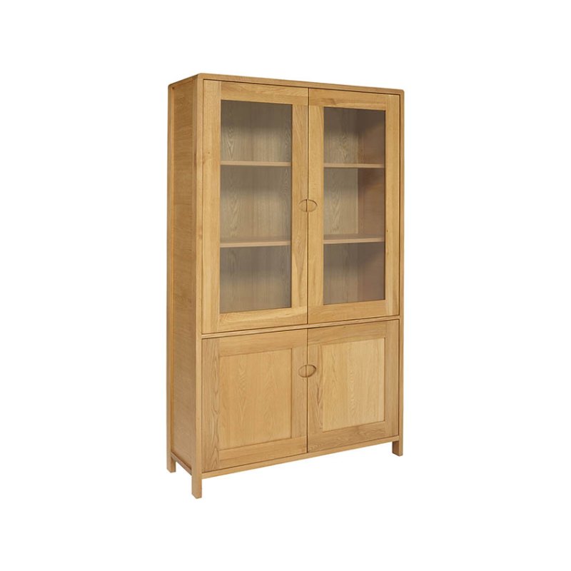 Ercol Bosco Oak Display Cabinet Ercol Bosco Oak Display Cabinet