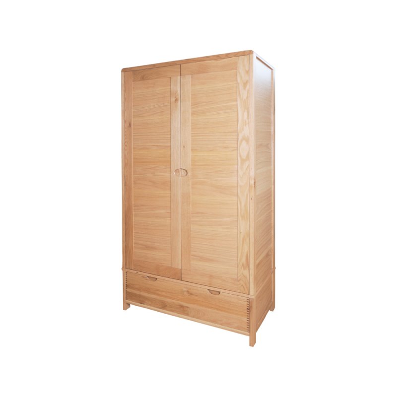 Ercol Bosco Bedroom Oak 2 Door Wardrobe Ercol Bosco Bedroom Oak 2 Door Wardrobe