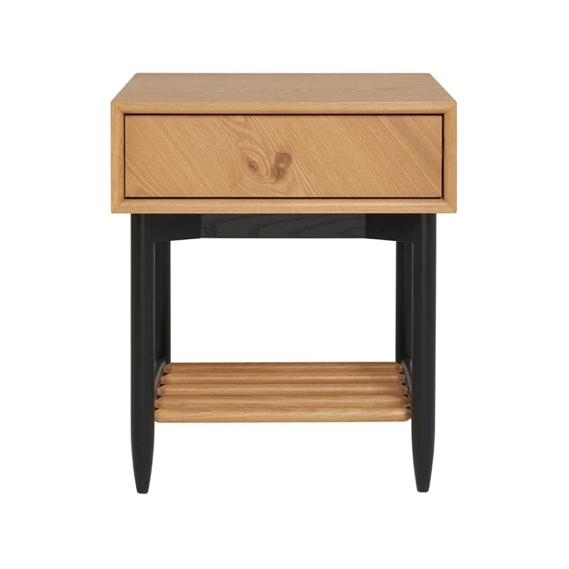 Ercol Monza 1 Drawer Bedside Cabinet Ercol Monza 1 Drawer Bedside Cabinet