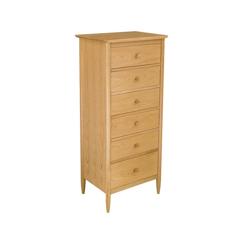 Ercol Teramo 6 Drawer Tall Chest Ercol Teramo 6 Drawer Tall Chest