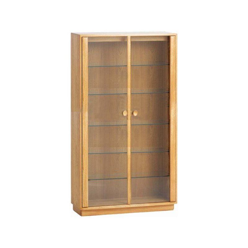 Ercol Windsor Medium Display Cabinet Ercol Windsor Medium Display Cabinet