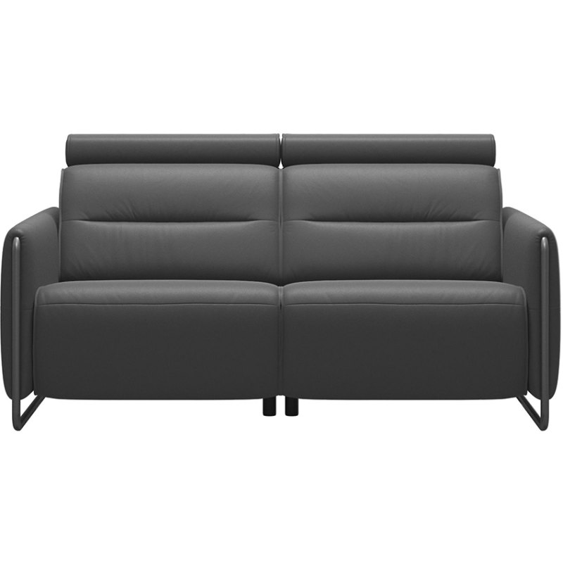 Stressless Emily 2 Power 2 Seater Sofa - Noblesse Grey Stressless Emily 2 Power 2 Seater Sofa - Noblesse Grey