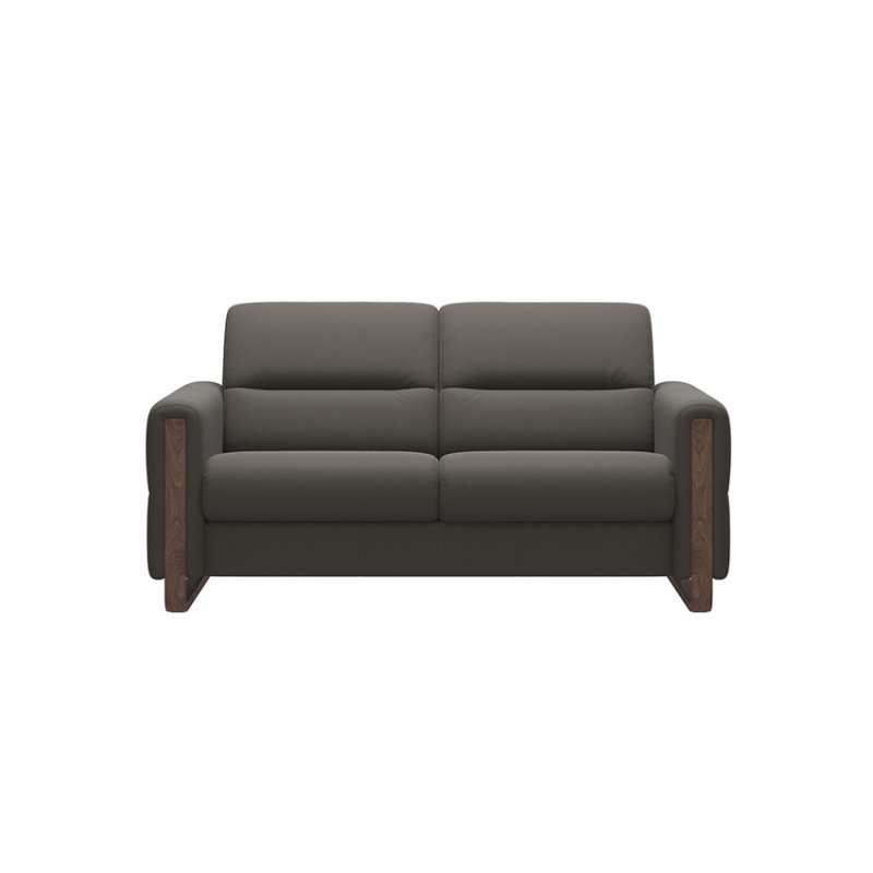 Stressless Fiona 2 Seater Sofa With Wooden Arms Stressless Fiona 2 Seater Sofa With Wooden Arms