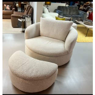 Pebble Swivel Chair and Footstool Pebble Swivel Chair and Footstool