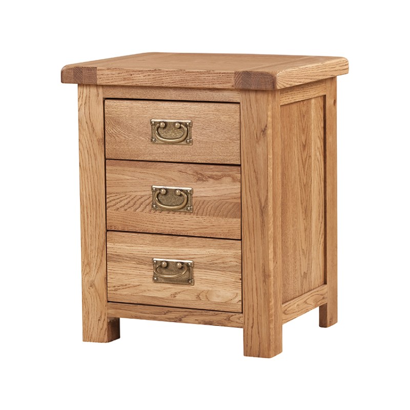 Hemingford Bedroom 3 Drawer Bedside Hemingford Bedroom 3 Drawer Bedside