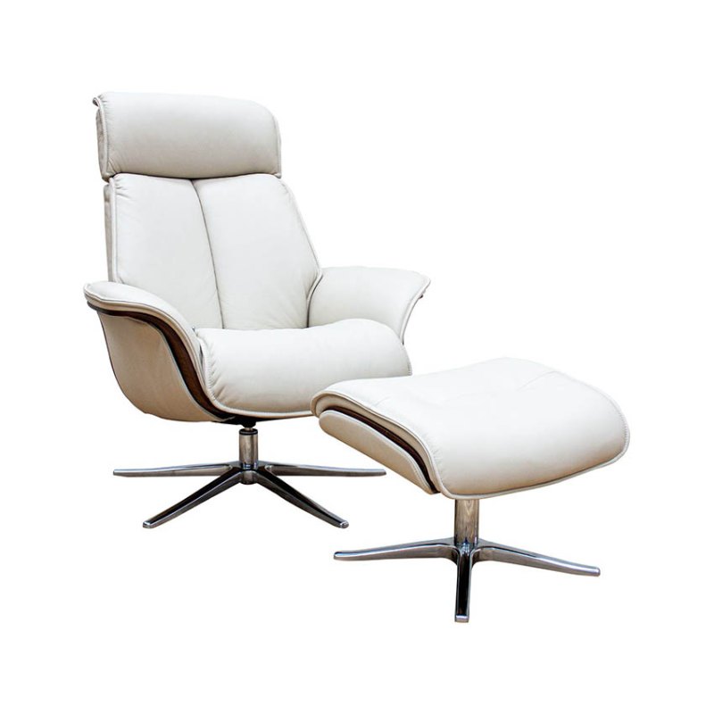 G Plan Ergoform Lund Chair and Stool - Upholstered Sides G Plan Ergoform Lund Chair and Stool - Upholstered Sides