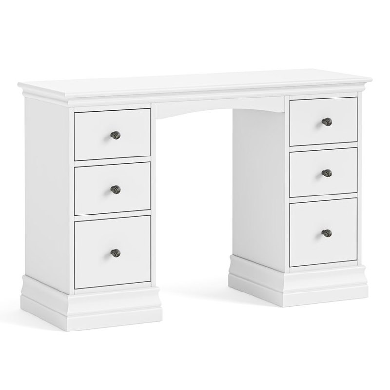 Viggo Bedroom Double Pedestal Dressing Table Viggo Bedroom Double Pedestal Dressing Table