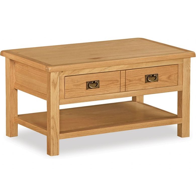 Fairfax Compact Oak Coffee Table Fairfax Compact Oak Coffee Table