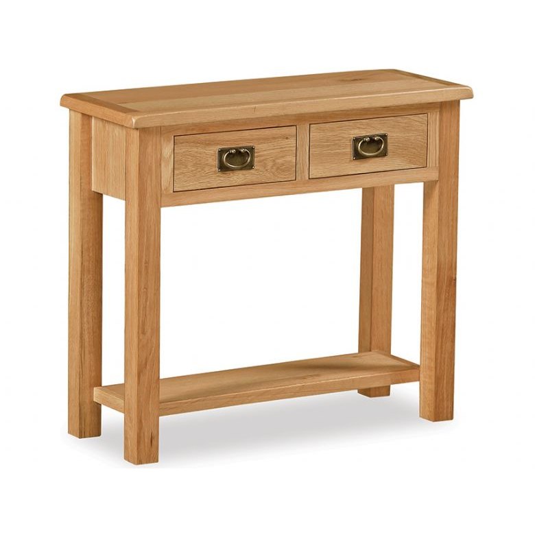 Fairfax Compact Oak Console Table Fairfax Compact Oak Console Table