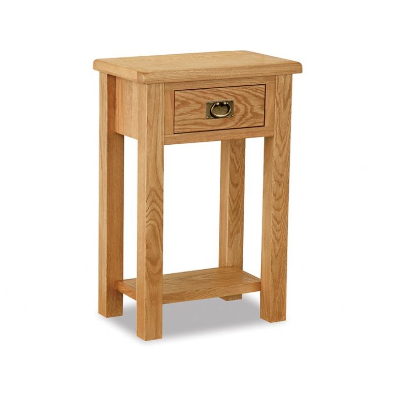 Fairfax Compact Oak Telephone Table Fairfax Compact Oak Telephone Table