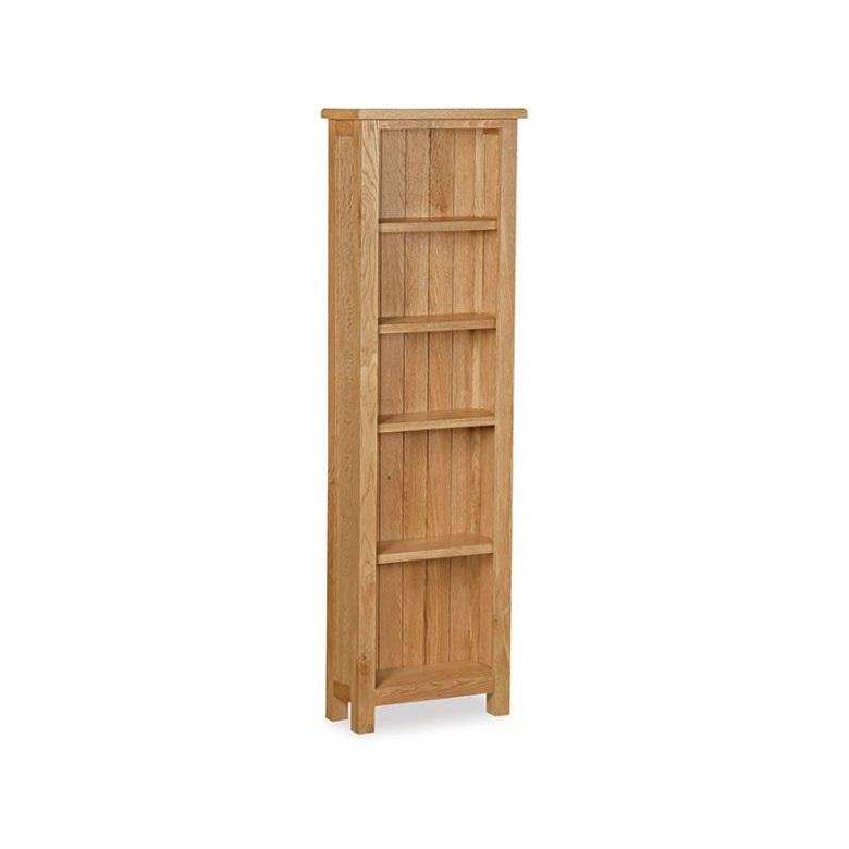 Fairfax Compact Oak Slim Bookcase Fairfax Compact Oak Slim Bookcase