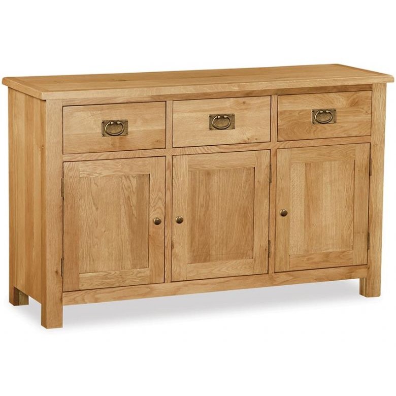 Fairfax Compact Oak Large Sideboard Fairfax Compact Oak Large Sideboard