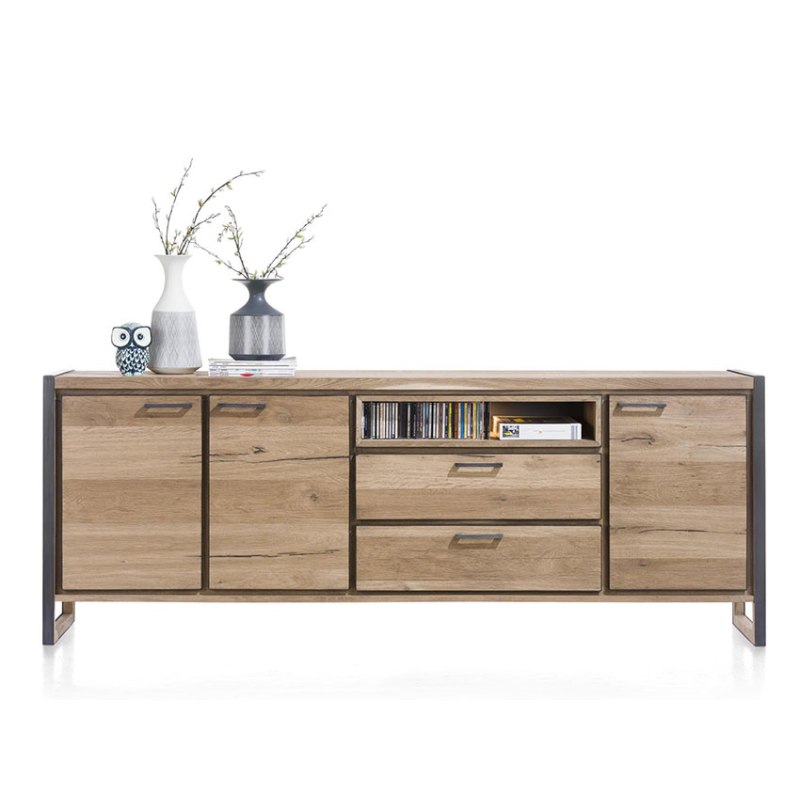 Habufa Metalo 3 Door Sideboard Habufa Metalo 3 Door Sideboard