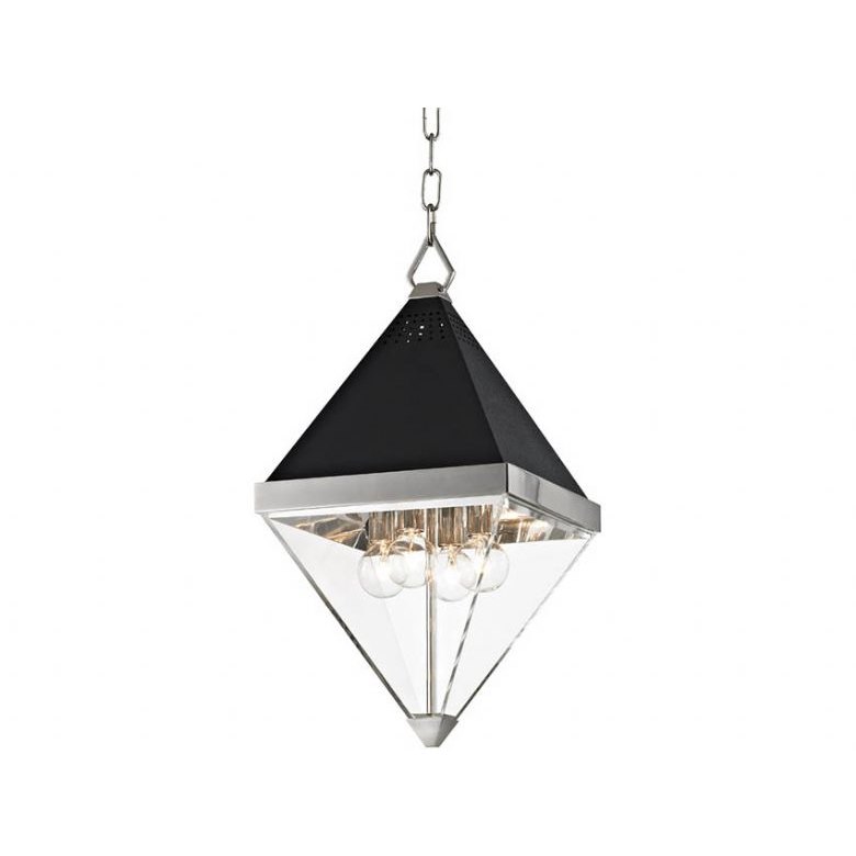 Coltrane Polished Nickel 4 Light Pendant Coltrane Polished Nickel 4 Light Pendant