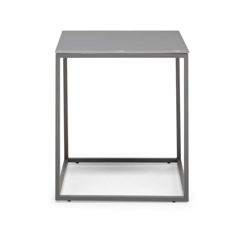 Natuzzi Editions Hydra Square Corner Coffee Table - Matt Beton Natuzzi Editions Hydra Square Corner Coffee Table - Matt Beton