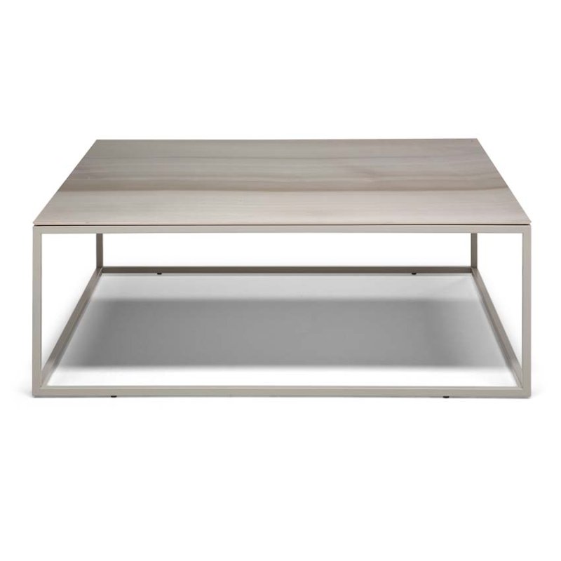 Natuzzi Editions Hydra Square Coffee Table - Taupe Natuzzi Editions Hydra Square Coffee Table - Taupe