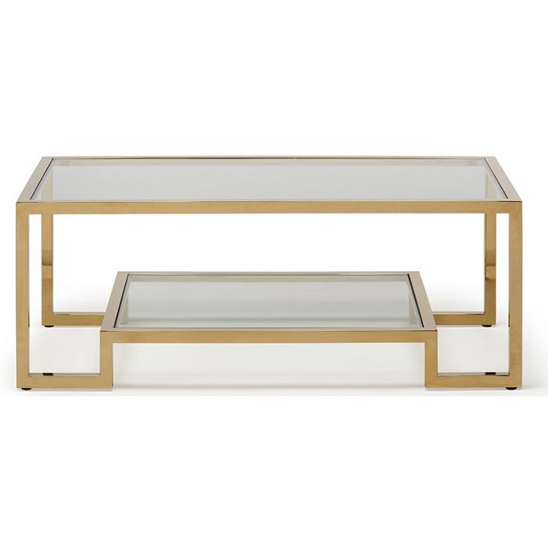 Carmelo Gold Coffee Table Carmelo Gold Coffee Table