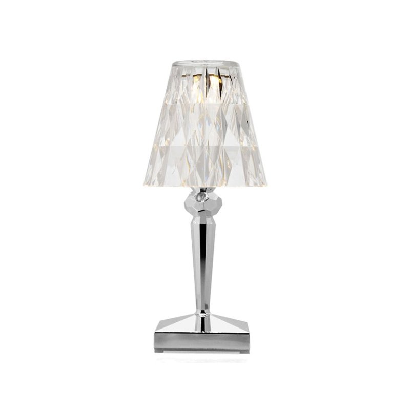 Kartell Battery - Ferruccio Laviani Chromium Lamp Kartell Battery - Ferruccio Laviani Chromium Lamp