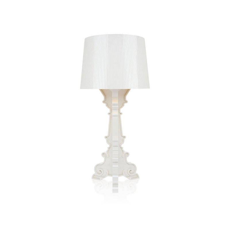 Bourgie by Ferruccio Laviani White/Gold Lamp Bourgie by Ferruccio Laviani White/Gold Lamp