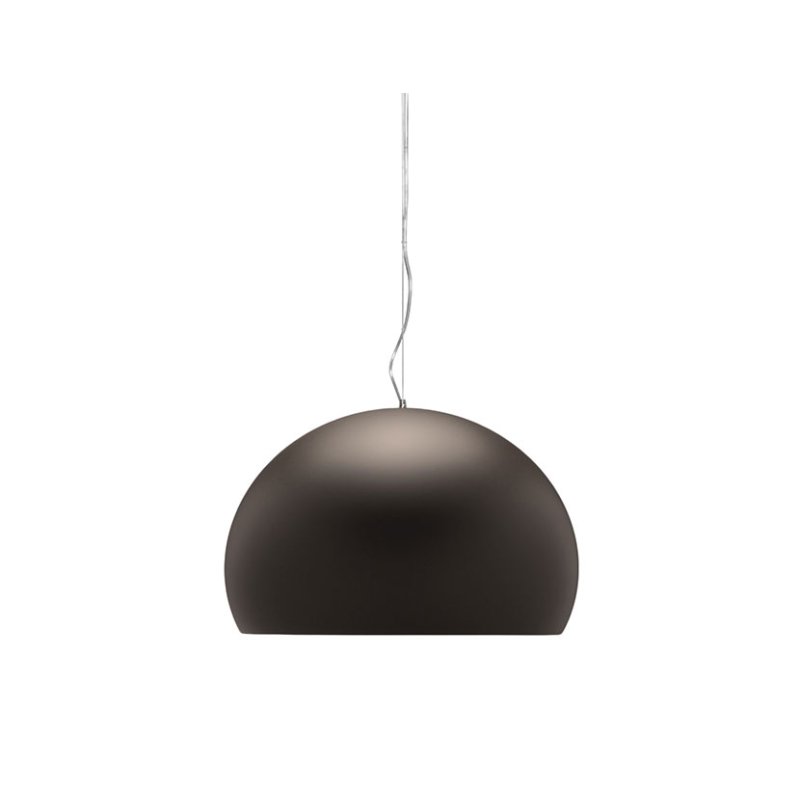 Fly by Ferruccio Laviani Big Varnished Brown Lamp Fly by Ferruccio Laviani Big Varnished Brown Lamp