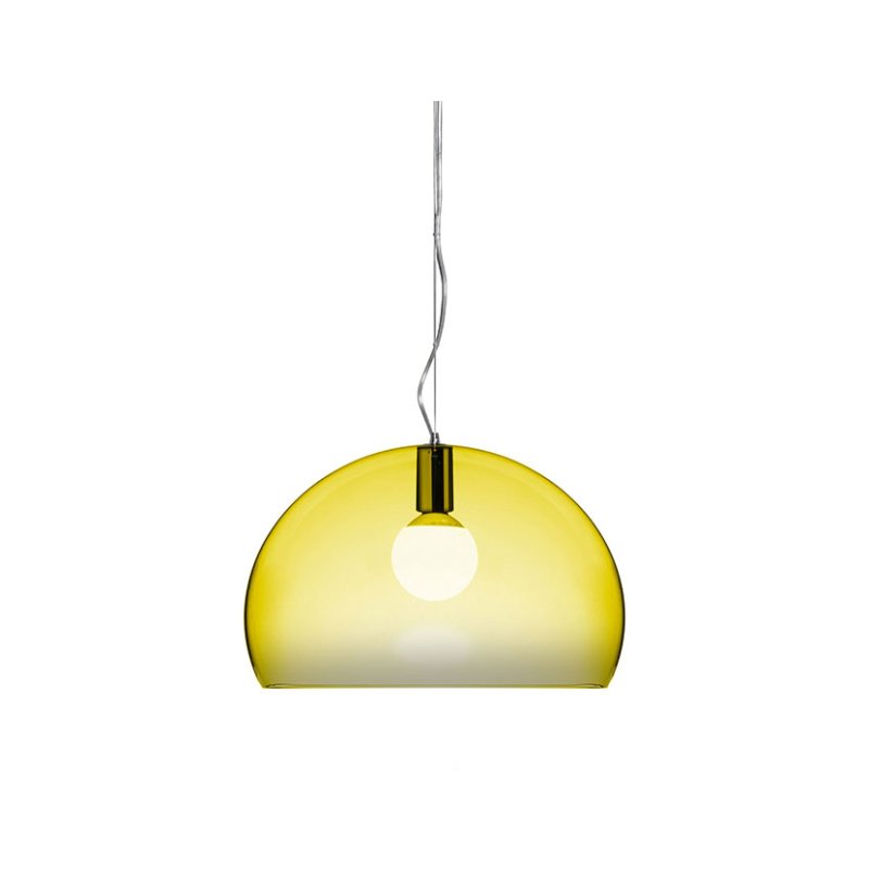 Kartell Fly by Ferruccio Laviani Yellow Lamp Kartell Fly by Ferruccio Laviani Yellow Lamp