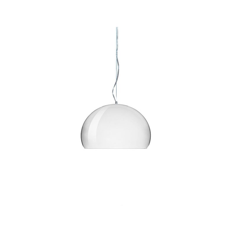 Fly by Ferruccio Laviani Small Metal Chromium Lamp Fly by Ferruccio Laviani Small Metal Chromium Lamp