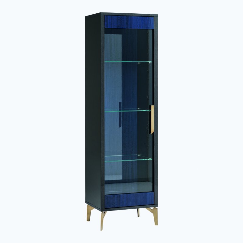 Aquanette Dining 1 Door Right Curio Cabinet Aquanette Dining 1 Door Right Curio Cabinet