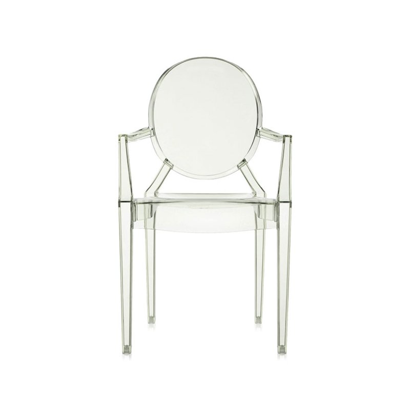 Louis Ghost by Philippe Starck Crystal Green Chair Louis Ghost by Philippe Starck Crystal Green Chair