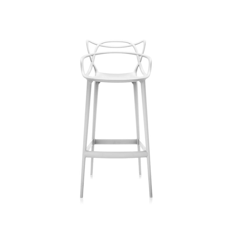 Masters by Phillippe Starck Stool H.75 White Masters by Phillippe Starck Stool H.75 White