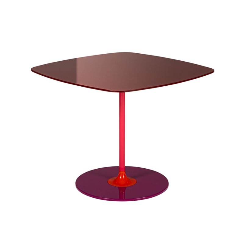 Kartell Thierry by Piero Lissoni Coffee Table Bordeaux Kartell Thierry by Piero Lissoni Coffee Table Bordeaux