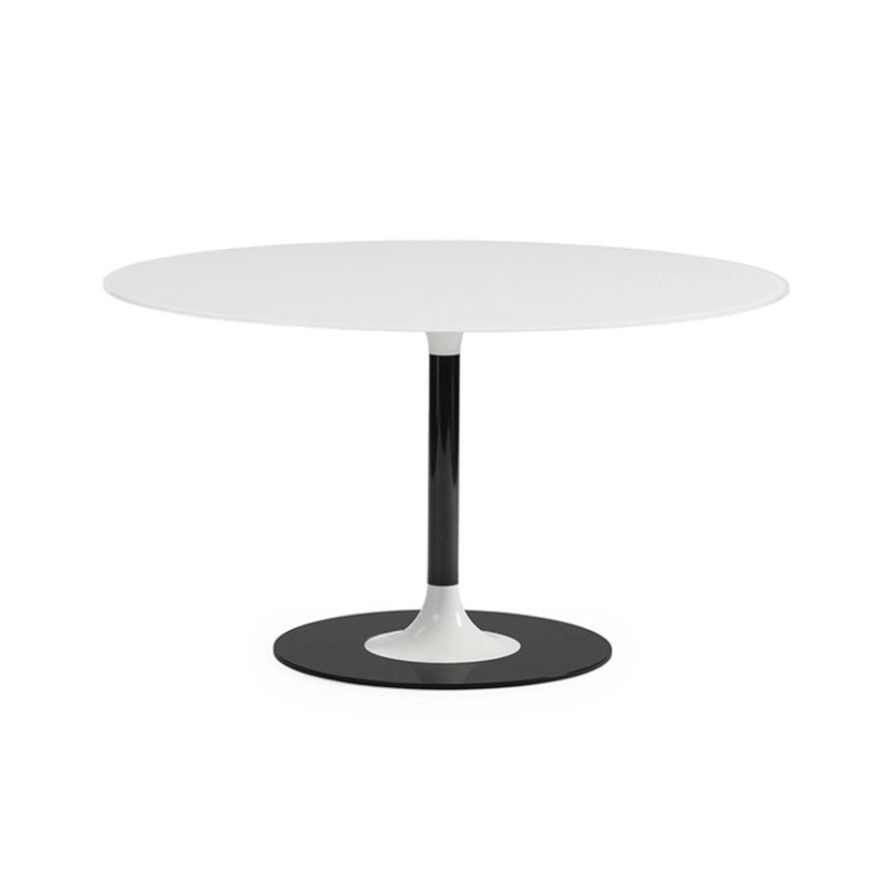 Thierry by Piero Lissoni Round Dining Table White Thierry by Piero Lissoni Round Dining Table White