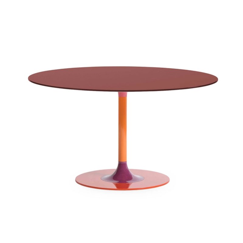 Kartell Thierry by Piero Lissoni Round Dining Table Bordeaux Kartell Thierry by Piero Lissoni Round Dining Table Bordeaux