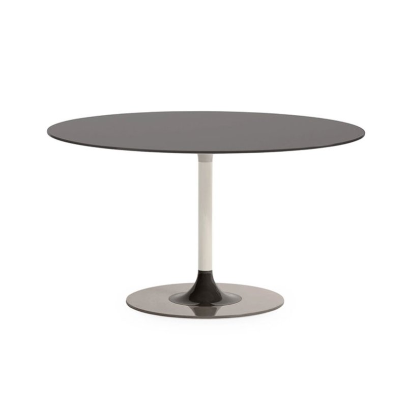 Thierry by Piero Lissoni Round Dining Table Grey Thierry by Piero Lissoni Round Dining Table Grey