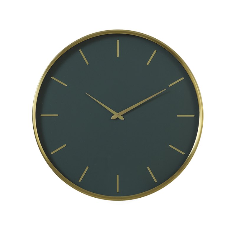 Timora Dark Green Clock Timora Dark Green Clock