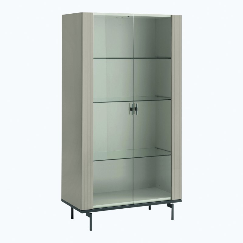 Alf Italia Cyndia Dining 2 Door Curio Cabinet Alf Italia Cyndia Dining 2 Door Curio Cabinet